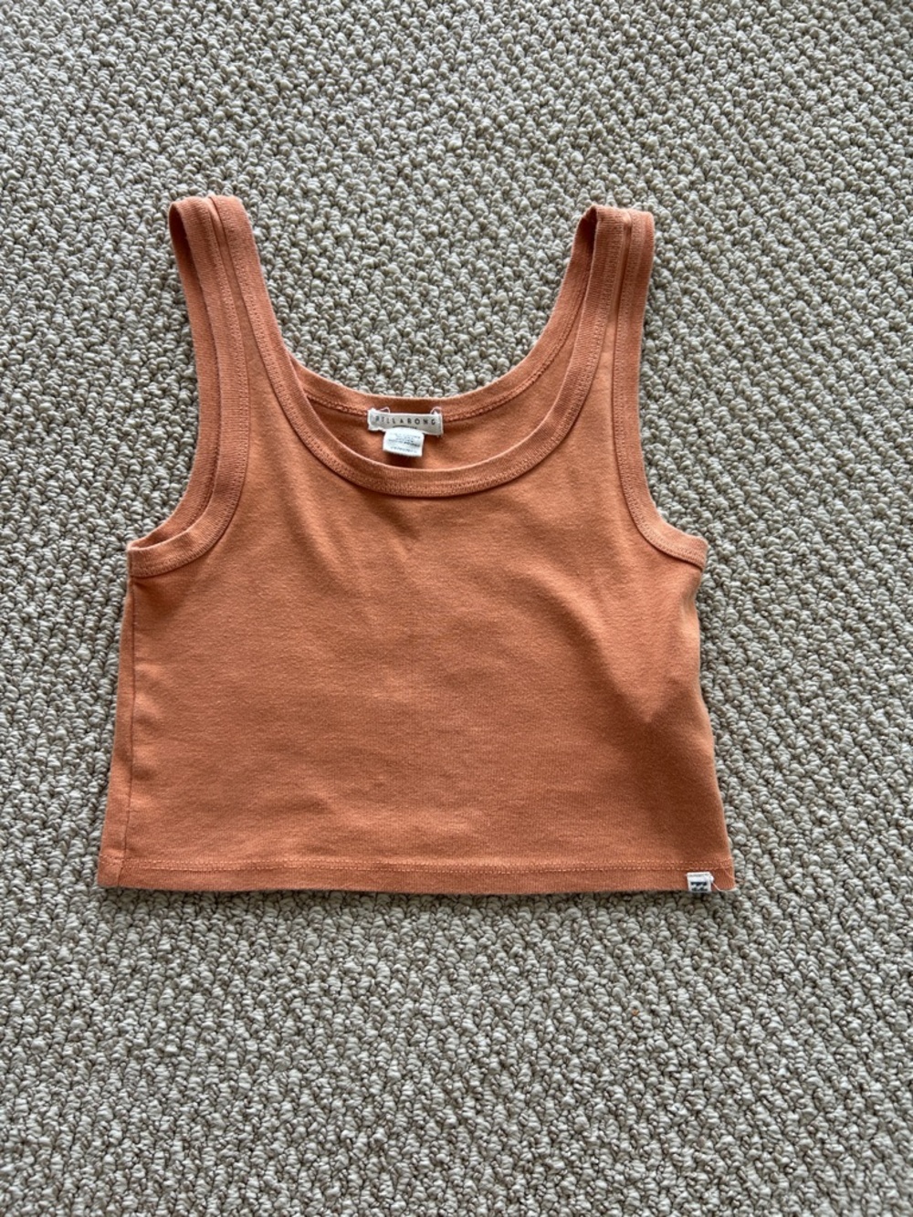 Terracotta  Crop Tank -billabong